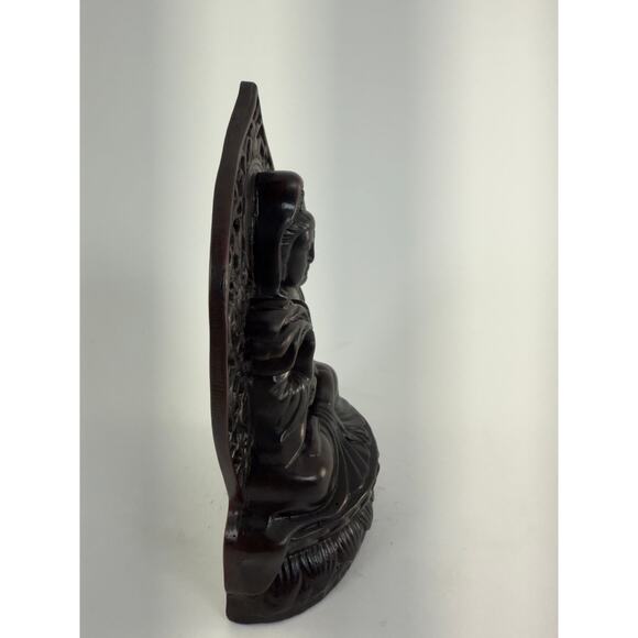 Kwan-Yin Quan-Yin Kanzeon Statue 4" Zen Serene Meditation Compassion Buddha - Picture 3 of 5